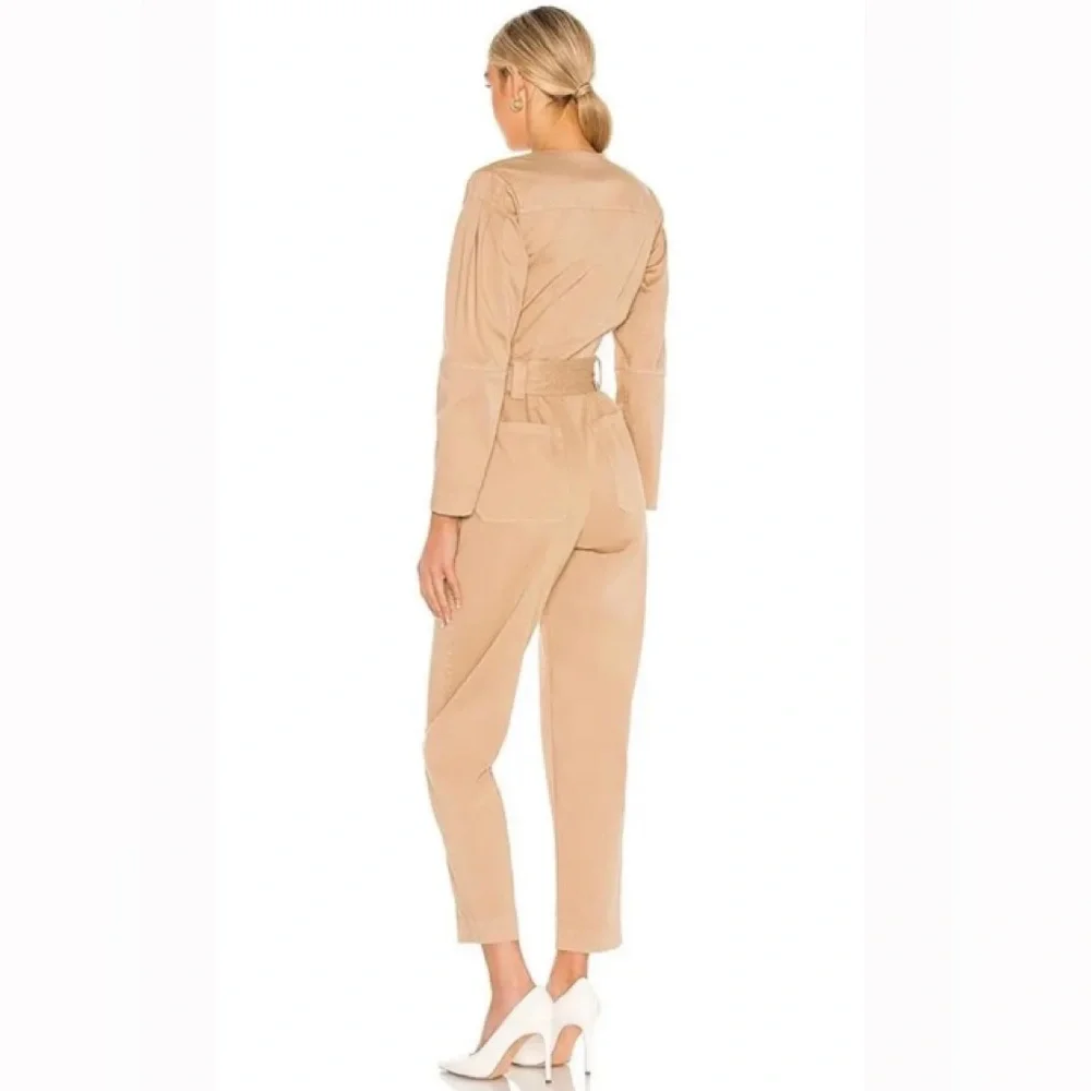 Brand New A.L.C Cade Tie Waist Jumpsuit - Picture 3 of 8